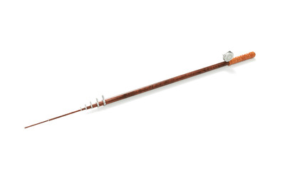realistic 3d render of fishing rod