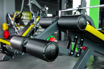 New equipment in the gym