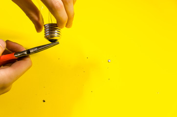 pliers and splinters