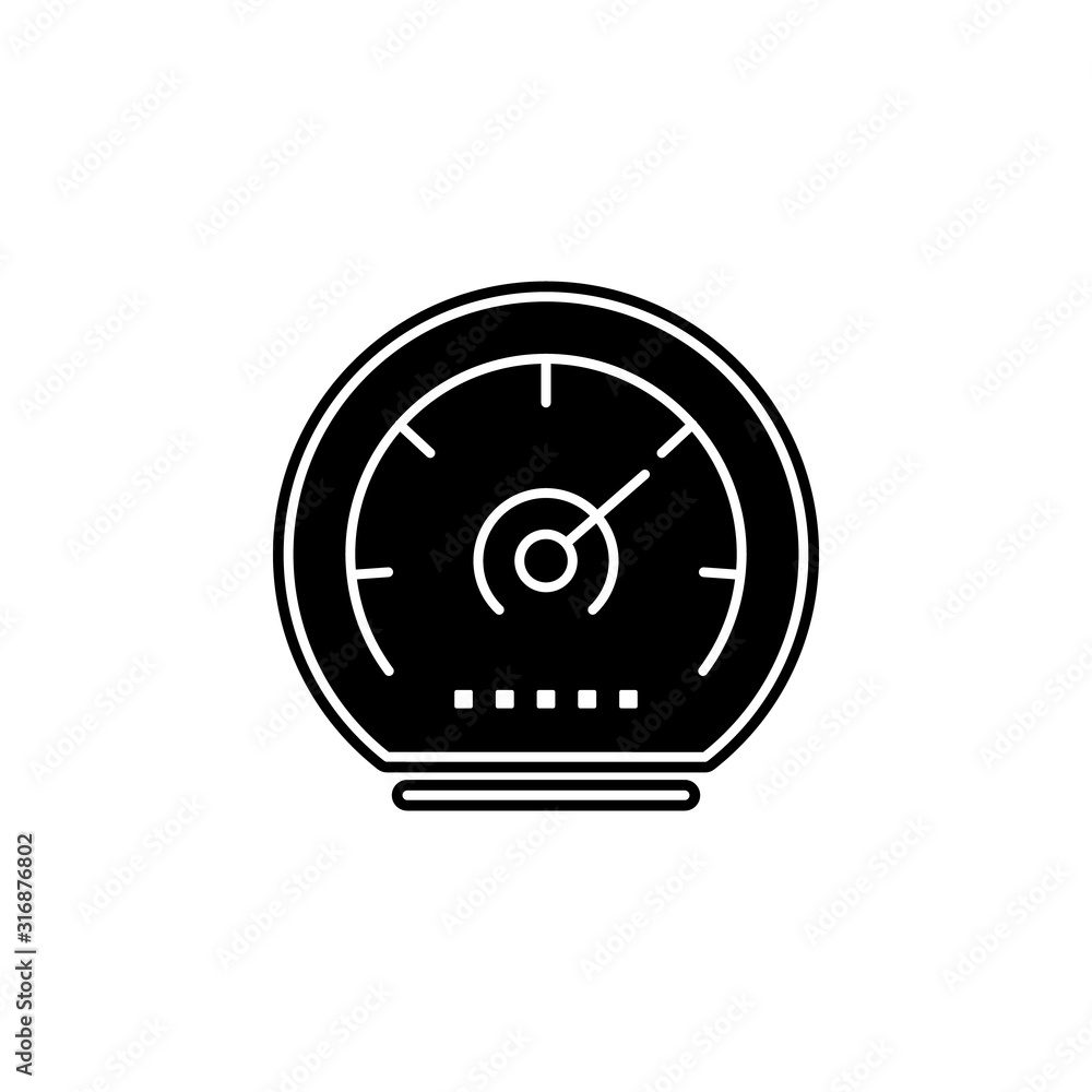 Poster efficiency icon. simple glyph, flat vector of seo and web optimization icons for ui and ux, website 