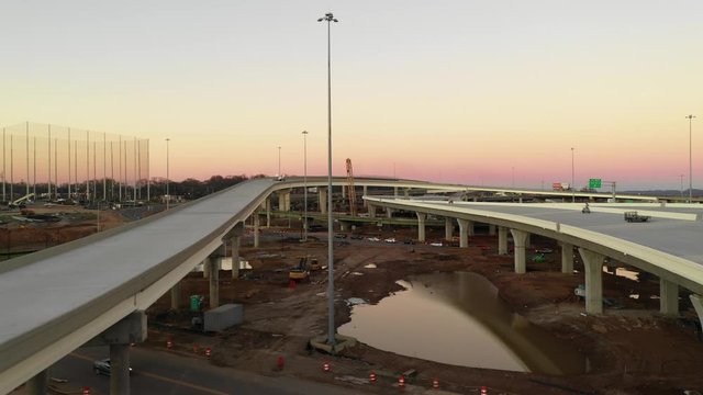New bridge construction project Birmingham Alabama USA