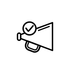 Megaphone icon design
