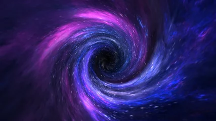 Velours gordijnen zwart gat, sciencefictionbehang. Schoonheid van de diepe ruimte. Kleurrijke afbeeldingen voor achtergrond, zoals watergolven, wolken, nachtelijke hemel, universum, melkweg, planeten, © ธนพล สินสร้าง