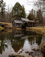 Historic Mabry Mill on the Blue Ridge Parkway in Virginia © Eifel Kreutz