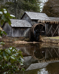 Historic Mabry Mill on the Blue Ridge Parkway in Virginia