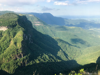 view of mountains