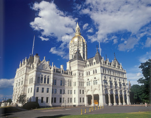 Fototapeta premium State Capitol of Connecticut, Hartford