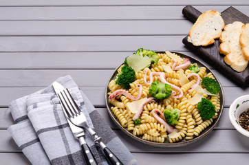 Pasta with seafood © Veronika Idiyat