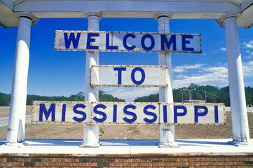 Welcome to Mississippi Sign