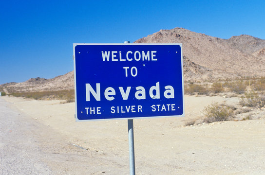 Welcome to Nevada Sign