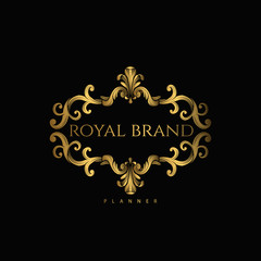 Logo Premium Luxury with Golden