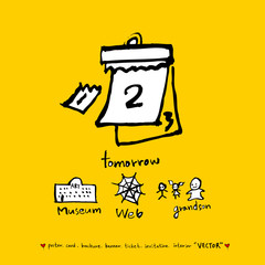 아이디어 일러스트 / 손으로 그린 캐릭터