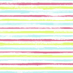 Hand painted stripes clothes seamless vector pattern.