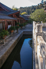 mu fu in lijiang,china