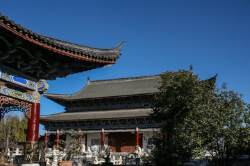 mu fu in lijiang,china