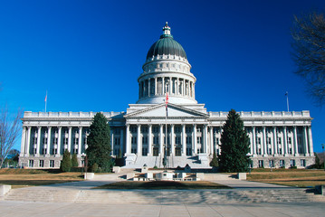 Naklejka premium State Capitol of Utah, Salt Lake City