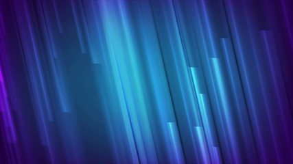 Blue neon glowing stripes abstract modern motion background - Powered by Adobe