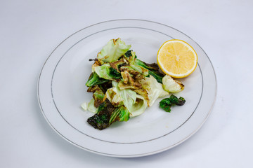 Fried Cabbage with Fish sauce.