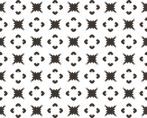 Seamless pattern in ornamental style. Geometric desing texture for greeting card and gifts.