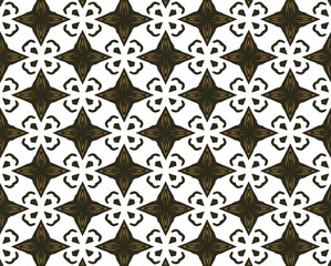 Seamless pattern in ornamental style. Geometric desing texture for greeting card and gifts.