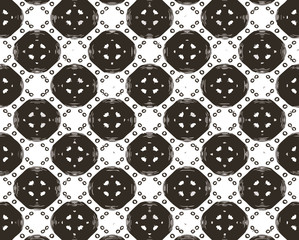 Seamless pattern in ornamental style. Geometric desing texture for greeting card and gifts.