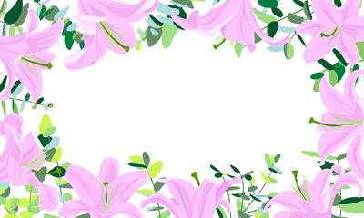 vector drawing flowers