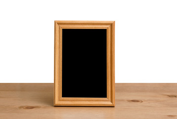 photo frame on table