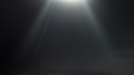 Abstract Dark Grey Light Ray  with Flare Background.
