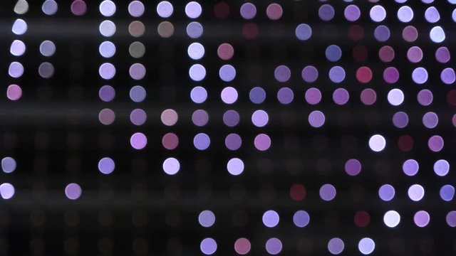 Colorful flicker led array background