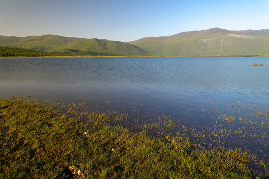 The flood in Krbavsko polje, Croatia