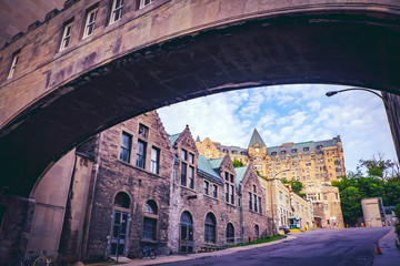 Street of Magil University, Montreal, Canada