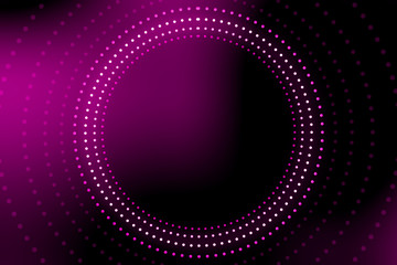 Light tunnel for your backgrounds.Bright vibrant dots. laser illumination. Pink colors.