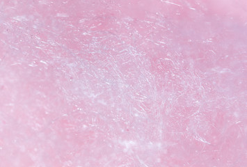 Red cotton candy as an abstract background