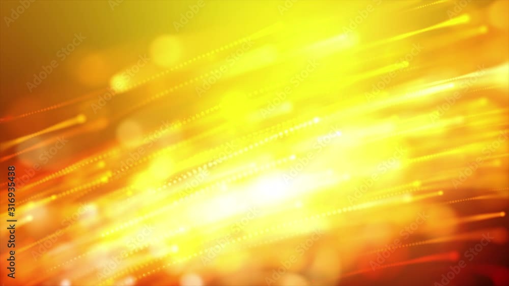 Poster abstract background moving pass through the particle and lighting effect dark and grain process