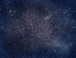 Night sky with stars as background