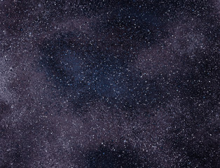 Fototapeta na wymiar Night sky with stars as background