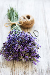 Obraz na płótnie Canvas Bunch of lavender