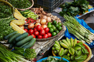 fresh fruits and vegetables