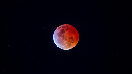 Obraz na płótnie Canvas lunar eclipse