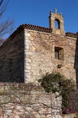 Fototapeta na wymiar Hermitage of San Martin de Laspra