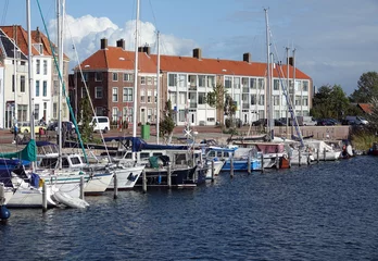 Deurstickers Binnenhafen in Middelburg © Fotolyse