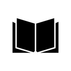 Open book icon vector design templates