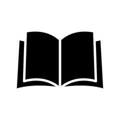 Open book icon vector design templates