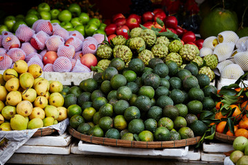 fresh fruits and vegetables