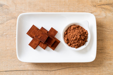 fresh and soft chocolate