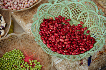 Beans sold at Asian market 