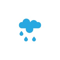 Fototapeta na wymiar raindrops icon logo vector illustration design