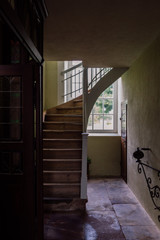 Stairway in the cherry