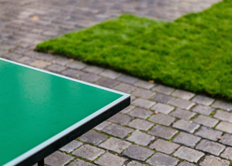 cut ping pong table