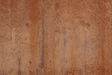 rust texture on a metal plate